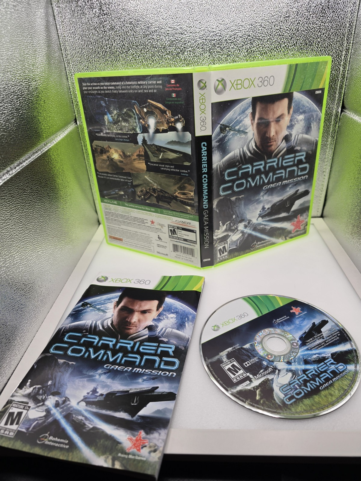 Carrier Command: Gaea Mission (Microsoft Xbox 360, 2012)