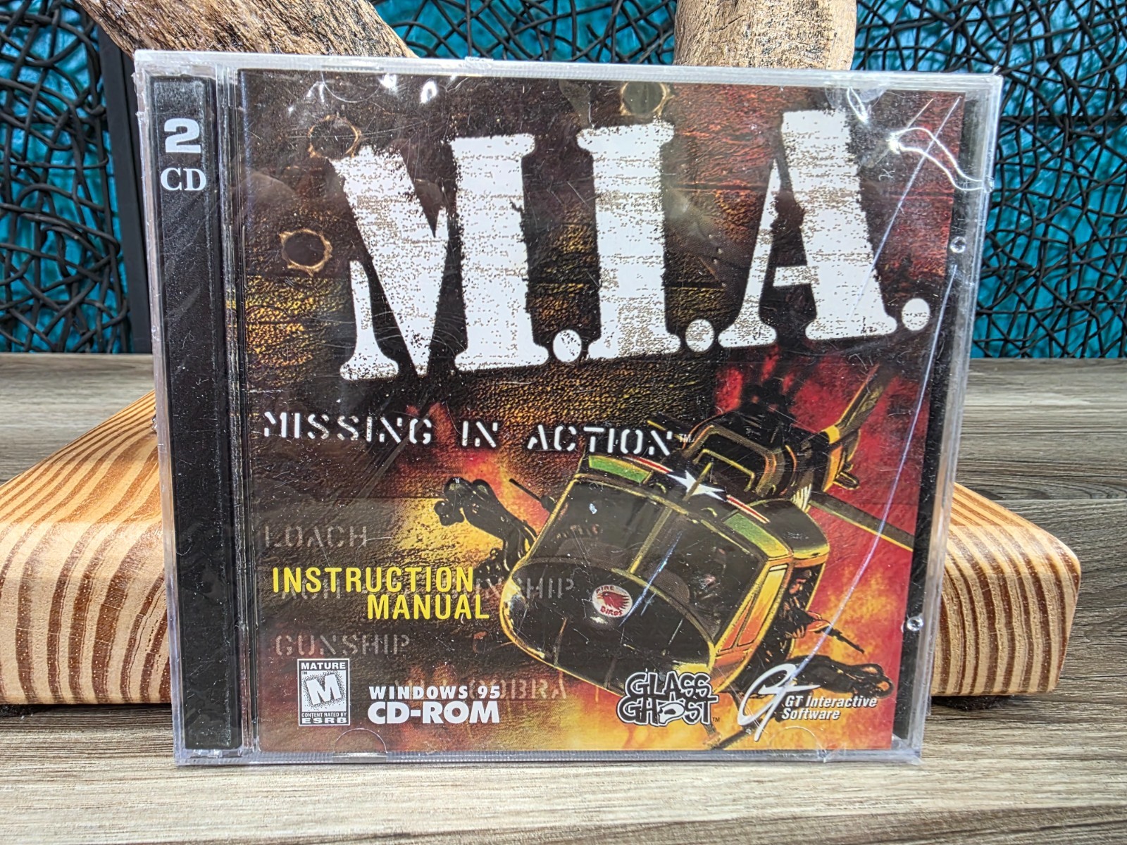 M.I.A. MISSING IN ACTION PC GAME 1998 GT Interactive Win 95 CD-ROM SEALED NEW