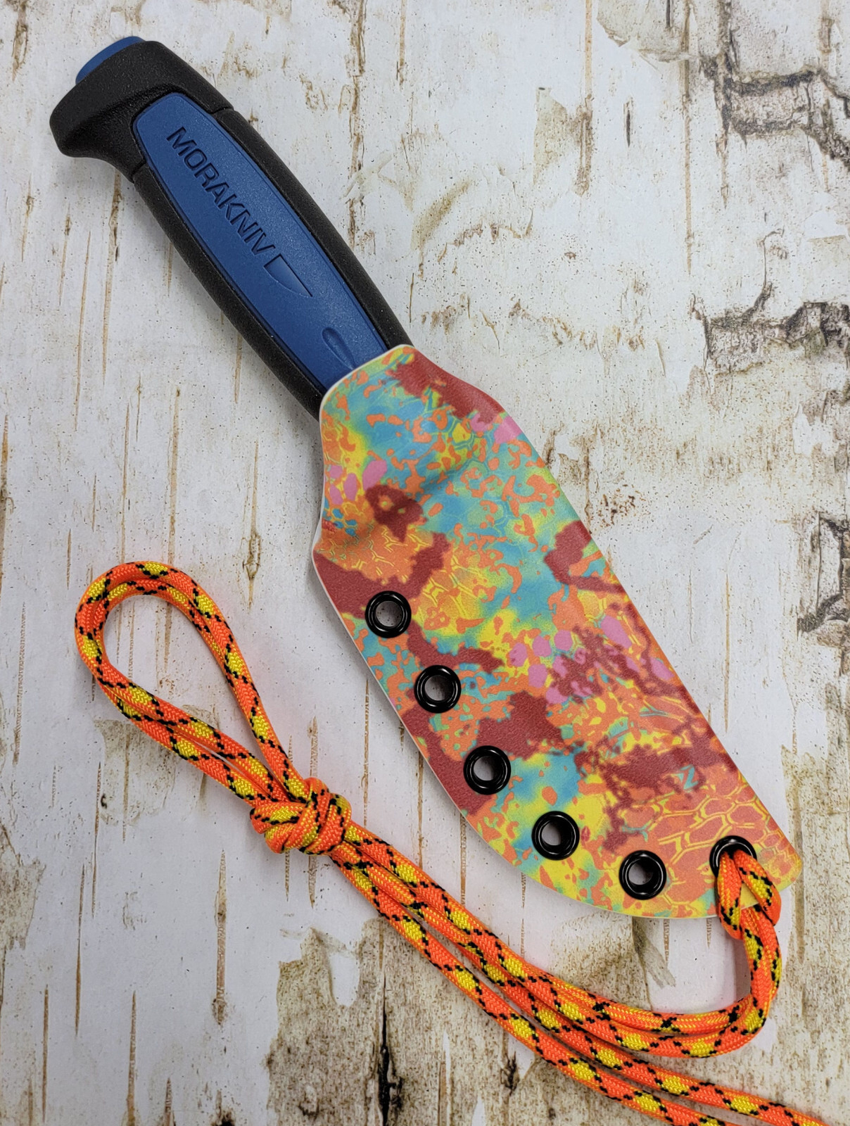 HAND MADE KYDEX SHEATH ONLY for MORA PRO-S or PRO-C,  NO CLIP,  MORAKYD195