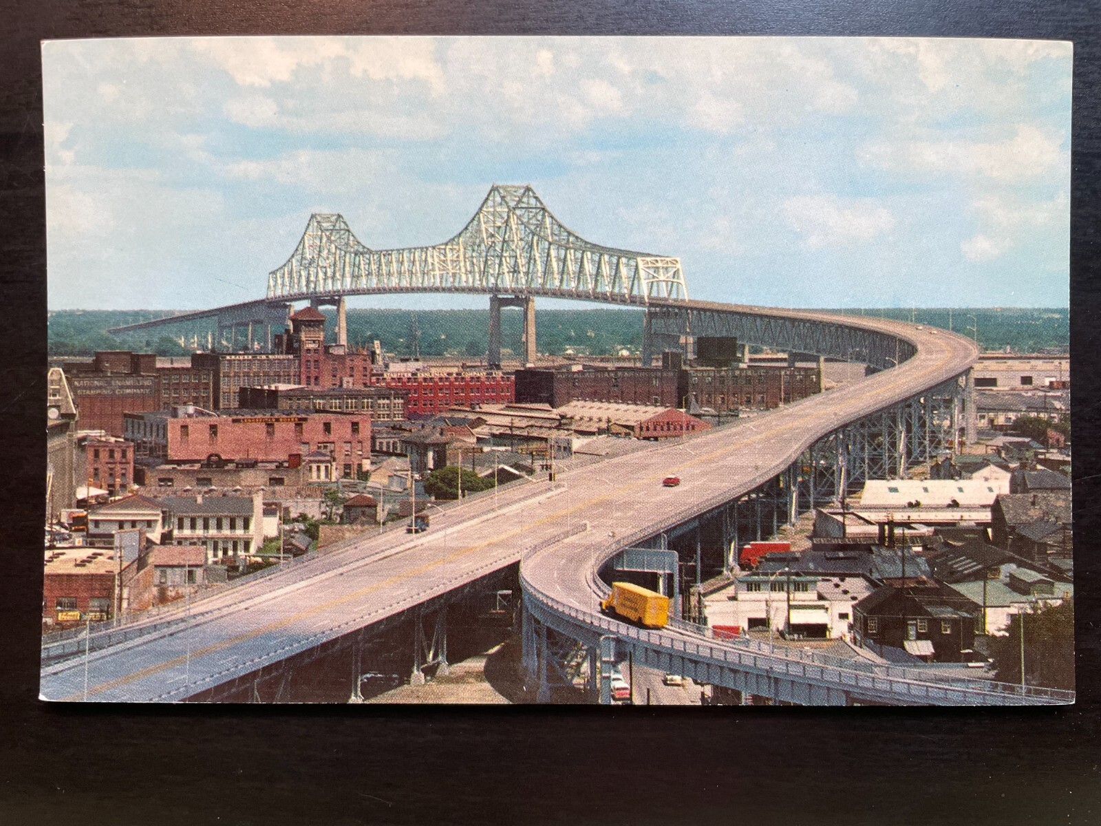 Vintage Postcard 1960\'s Greater New Orleans Bridge, New Orleans, LA