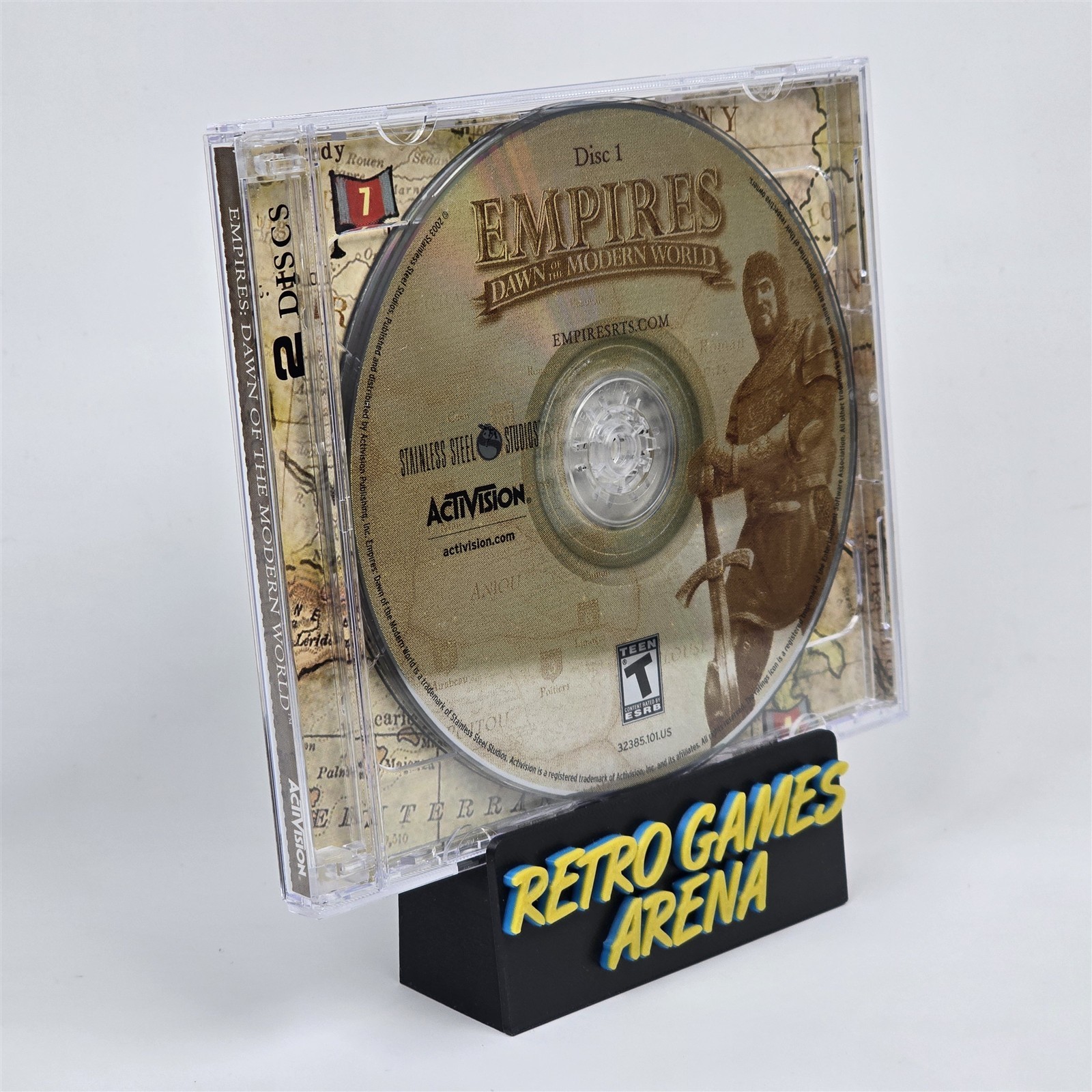 Empires: Dawn of the Modern World (PC CD-ROM) Jewel Case & Discs