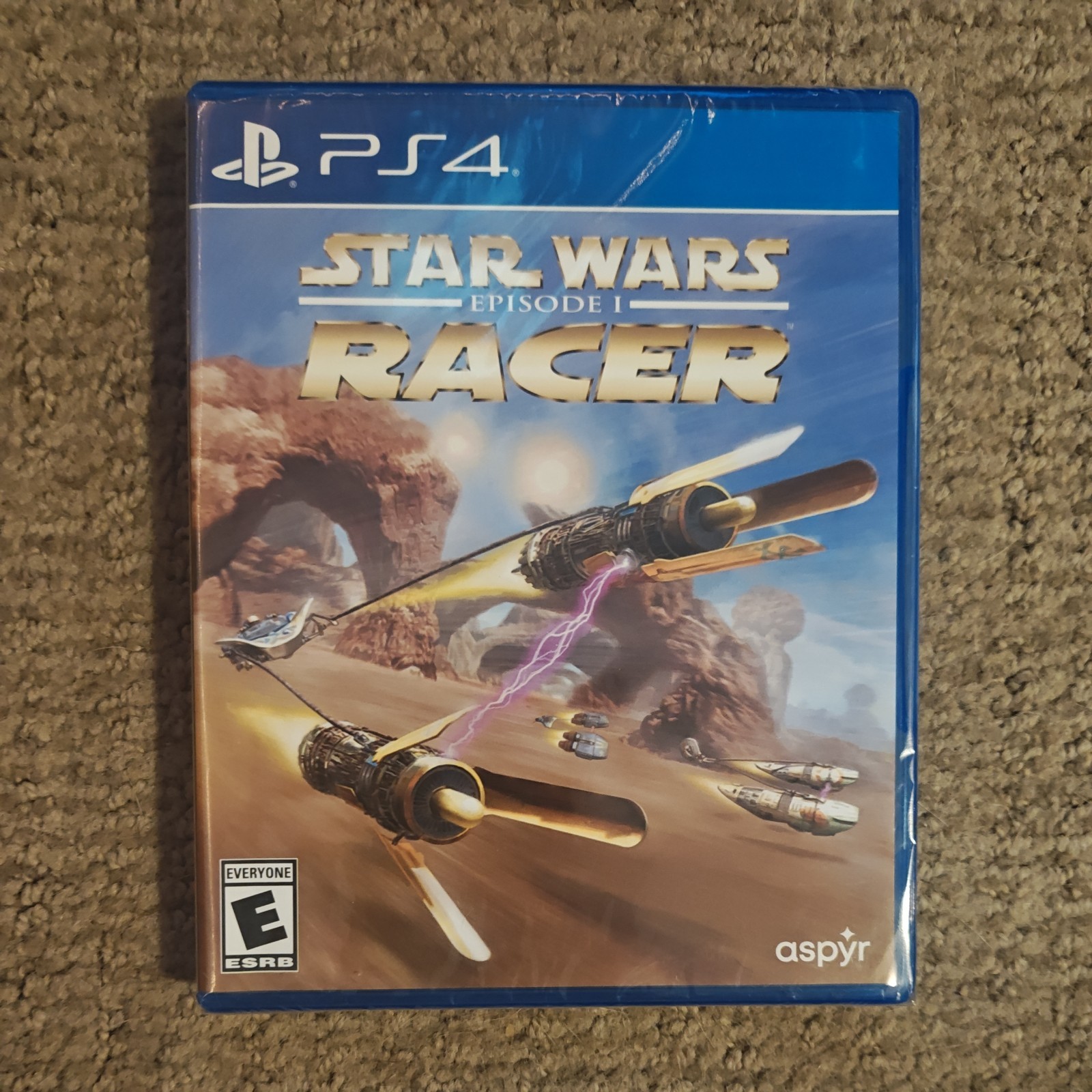 Sealed New Limited Run Star Wars Episode 1 Racer PlayStation 4 PS4 2020 RARE HTF