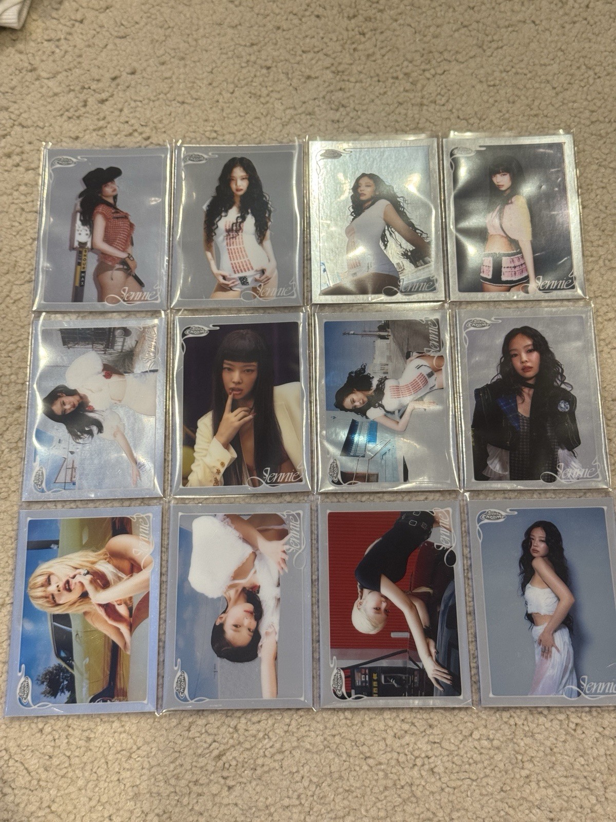 Topps Chrome 2026 x Jennie Base Card Lot