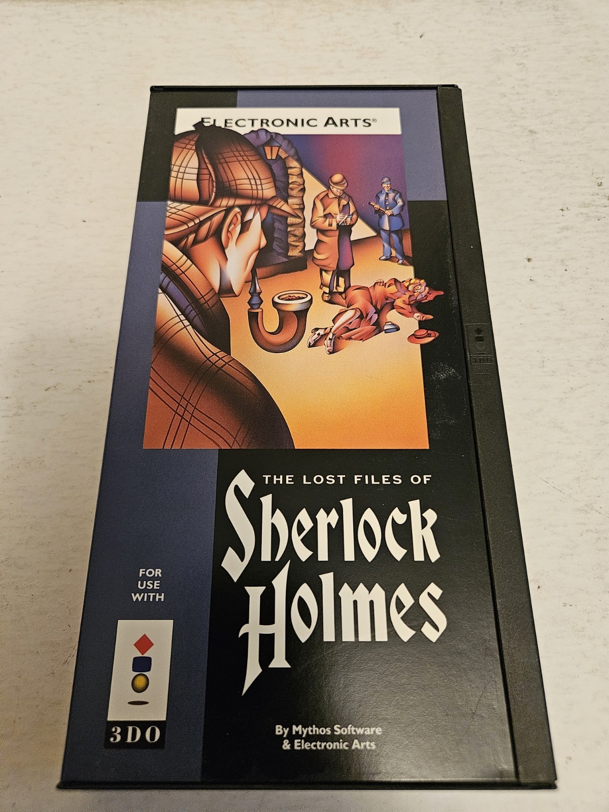 The Lost Files of Sherlock Holmes Panasonic 3DO 3D0 Very Rare Long Box NM