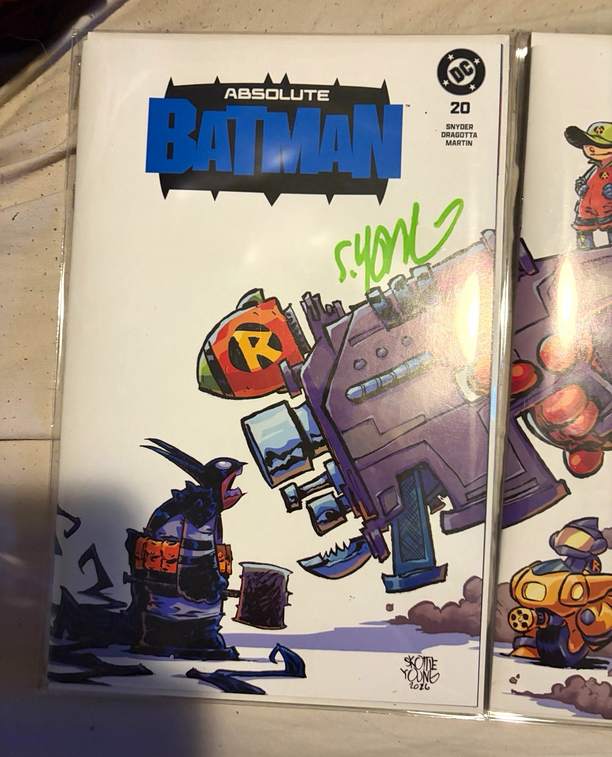 Absolute Batman #20 Skottie Young Variant Cover Signed