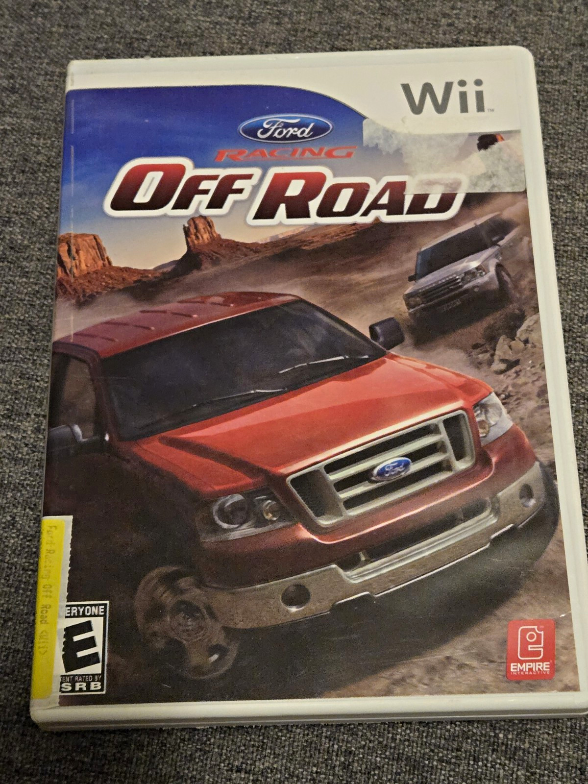 Ford Racing Off Road (Nintendo Wii, 2007) Complete w/ Manual, Multiplayer NTSC