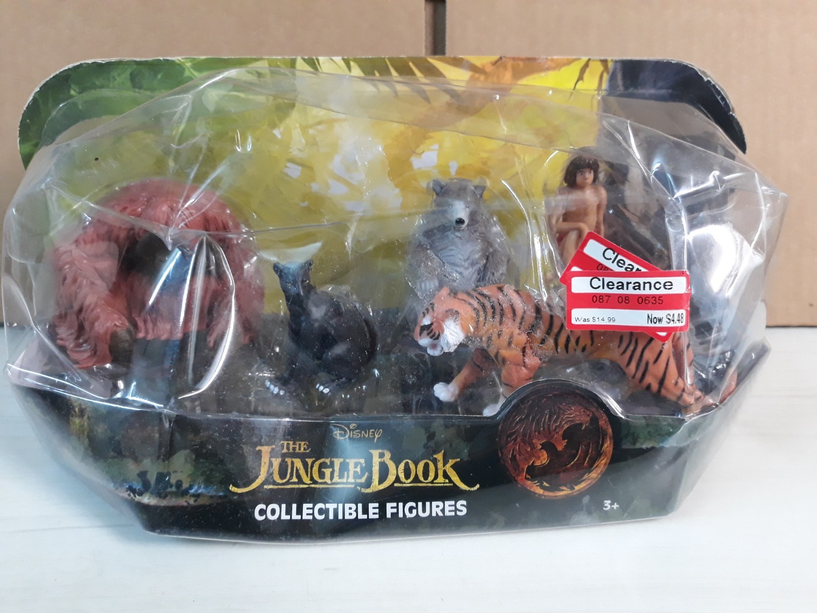 Disney Jungle Book Collectible Figures 2015 New In Damage Box