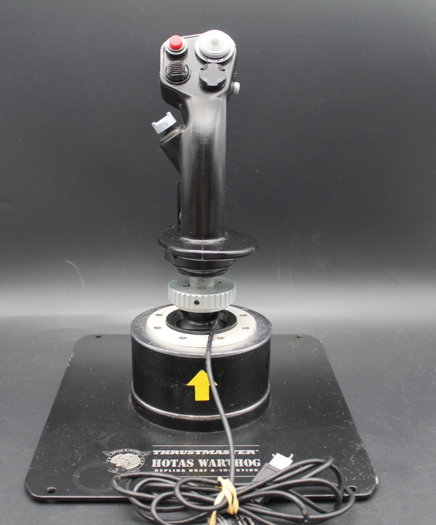 Thrustmaster HOTAS Warthog Replica USAF A-10C Flight Stick Joystick USB Untested