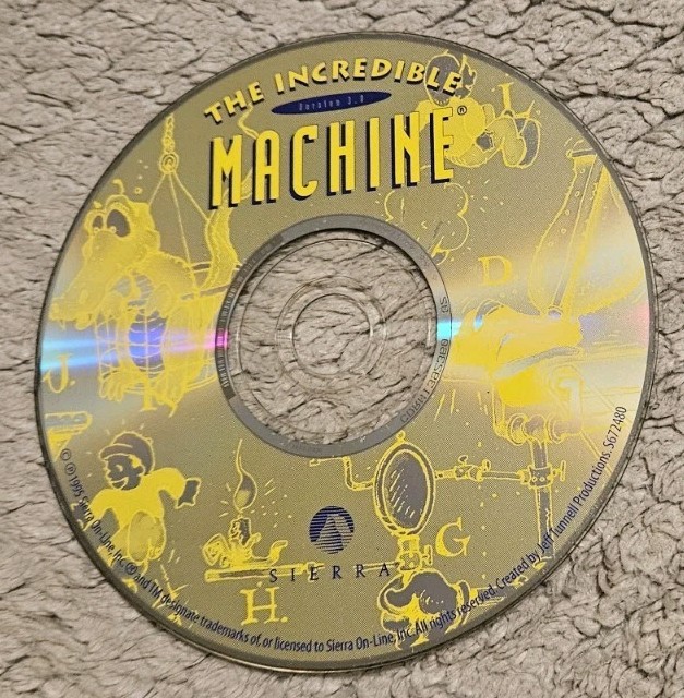 The Incredible Machine 1995 3.0 PC Game As Is Untested