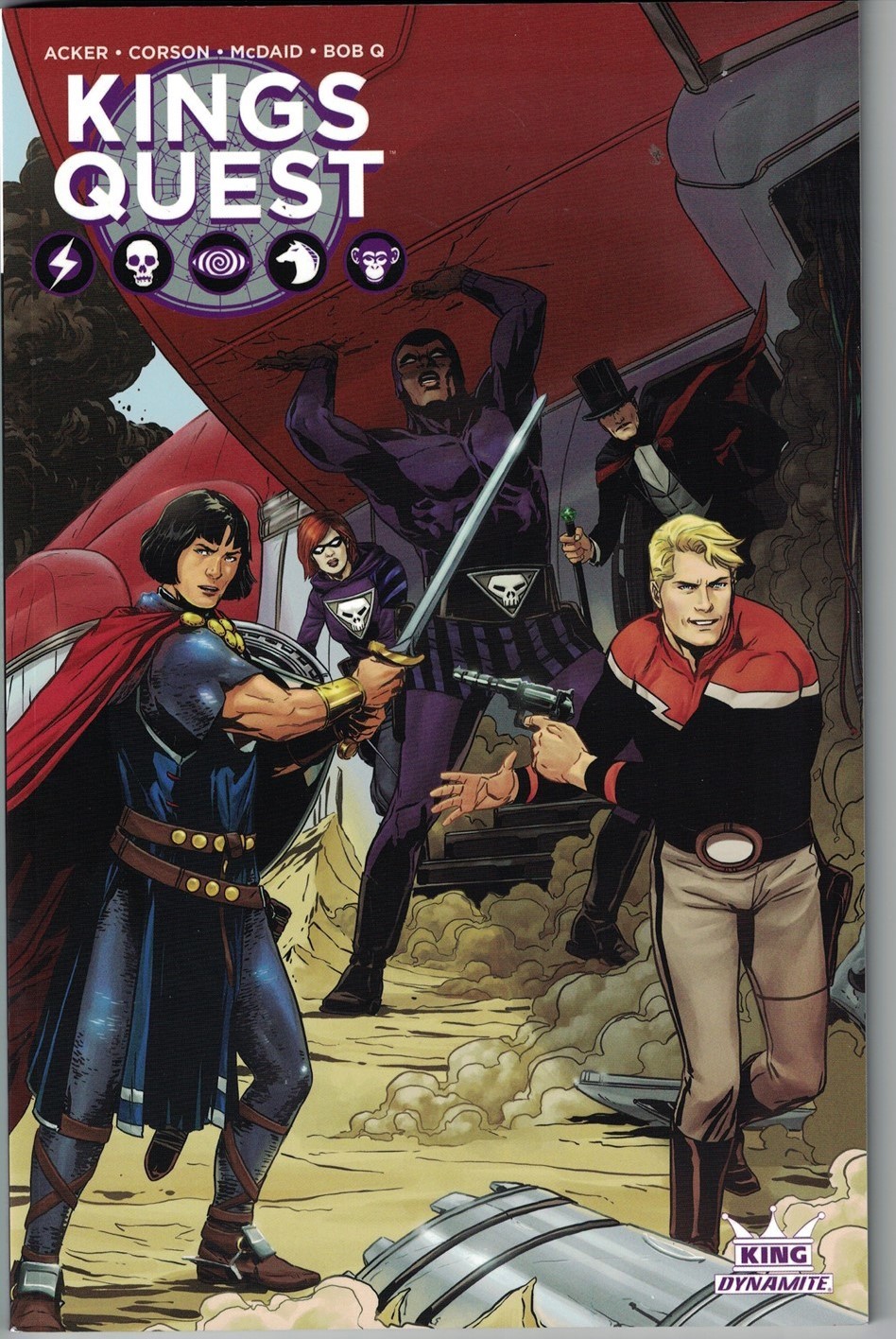 KINGS QUEST TP TPB $19.99srp Phantom Flash Gordon Mandrake Prince Valiant NEW NM