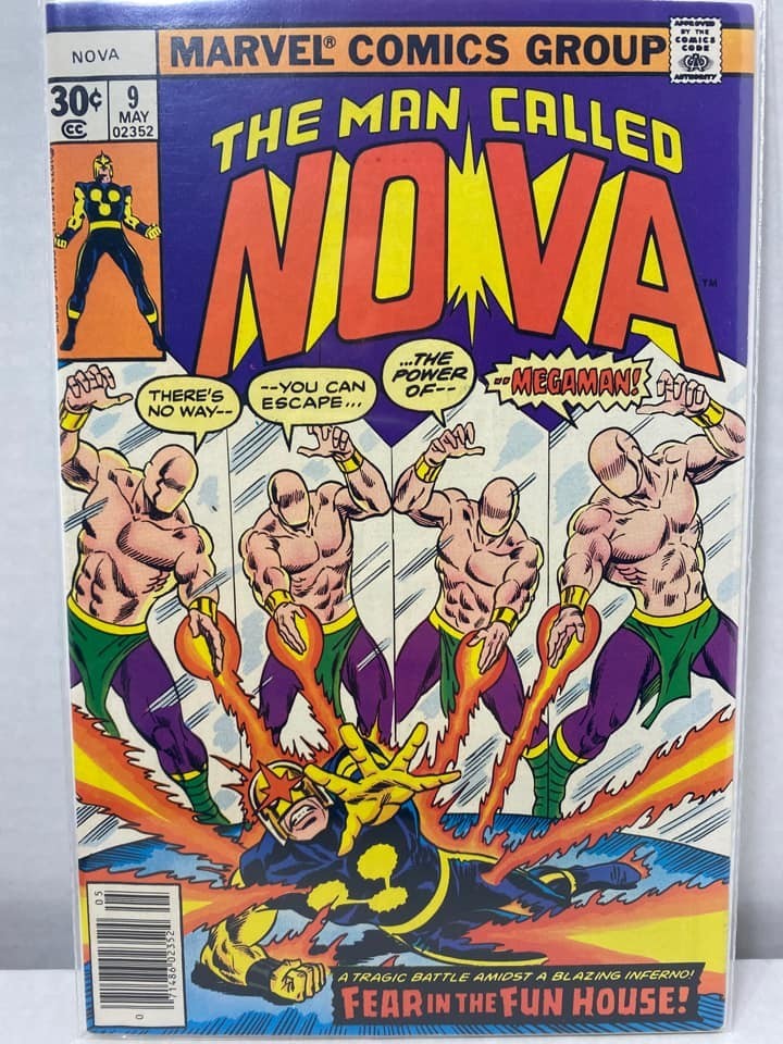 34224: MARVEL THE MAN CALLED NOVA #9 VF Grade