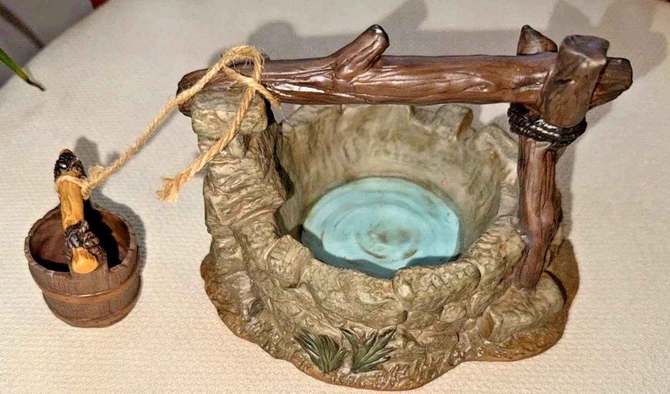 Replacement Nativity From 1999 Grandeur Noel - Water Well /Water Basket- EUC