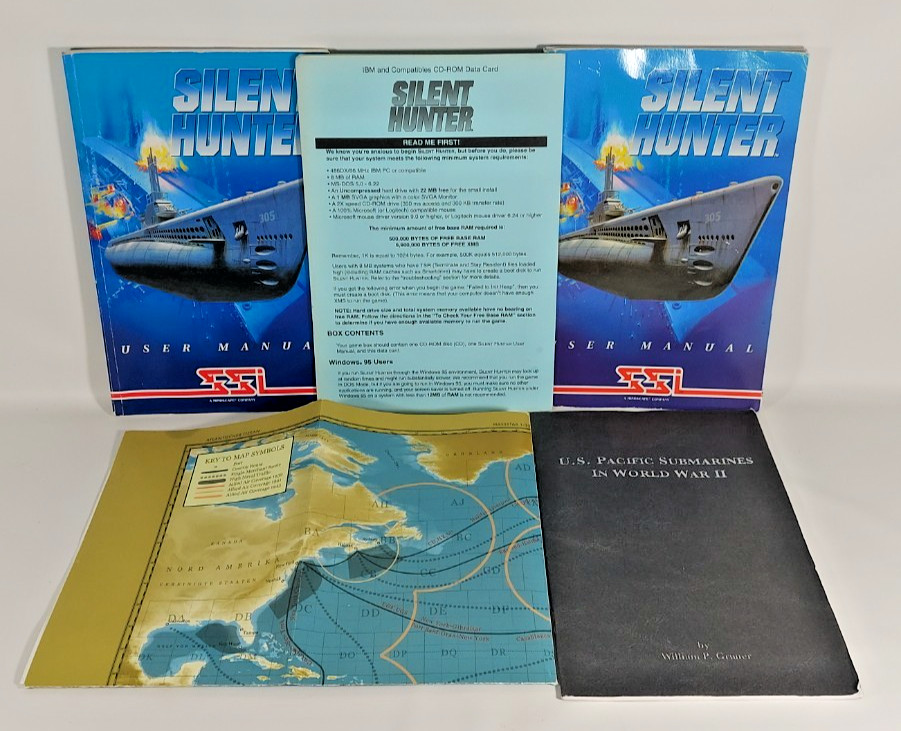 Silent Hunter PC Manual with MAP