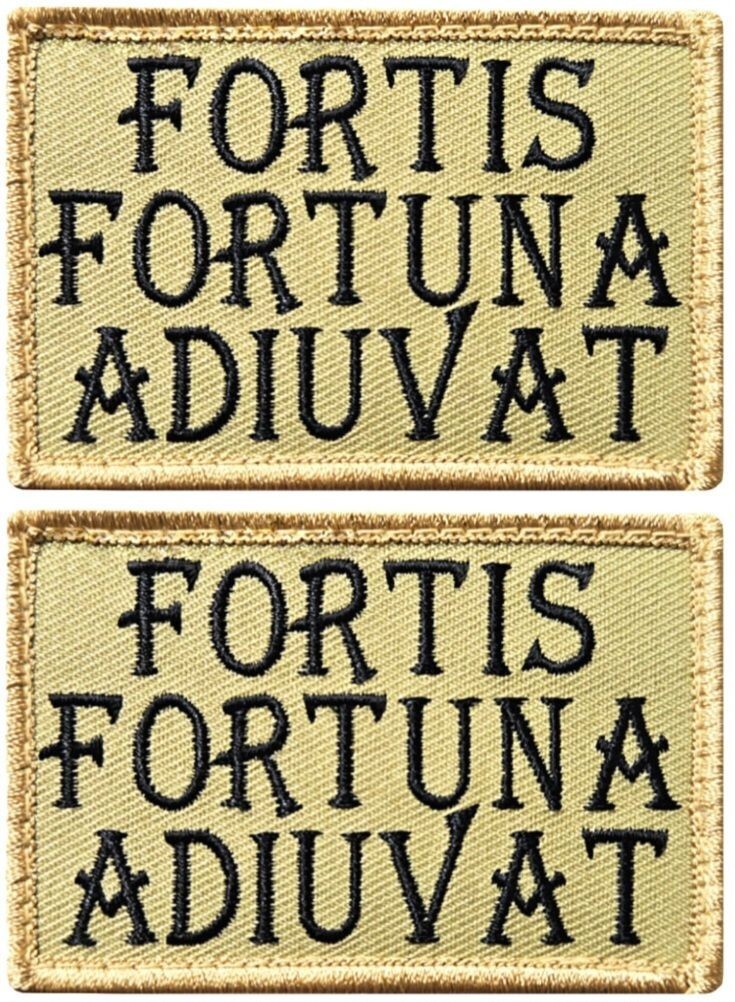 Fortis Fortuna Adiuvat John Wick Morale Patch  - 2PC -3