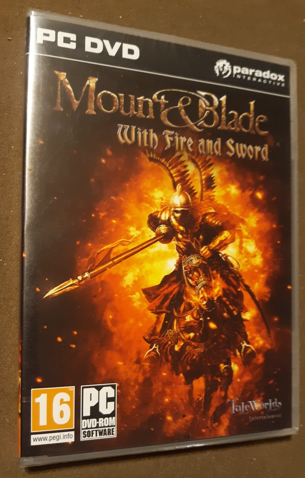 SEALED Mount & Blade With Fire and Sword Boxed Game PC DVD-ROM 2010 windows