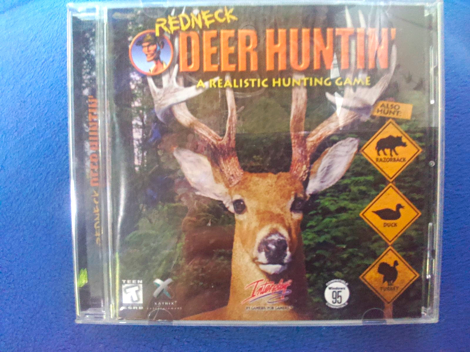 Interplay Redneck Deer Huntin' PC CD-ROM Teen Hunting Simulation Game