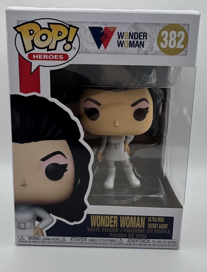 Funko - POP Heroes: Wonder Woman 80th Ultra Mod Secret Agent Brand New In Box