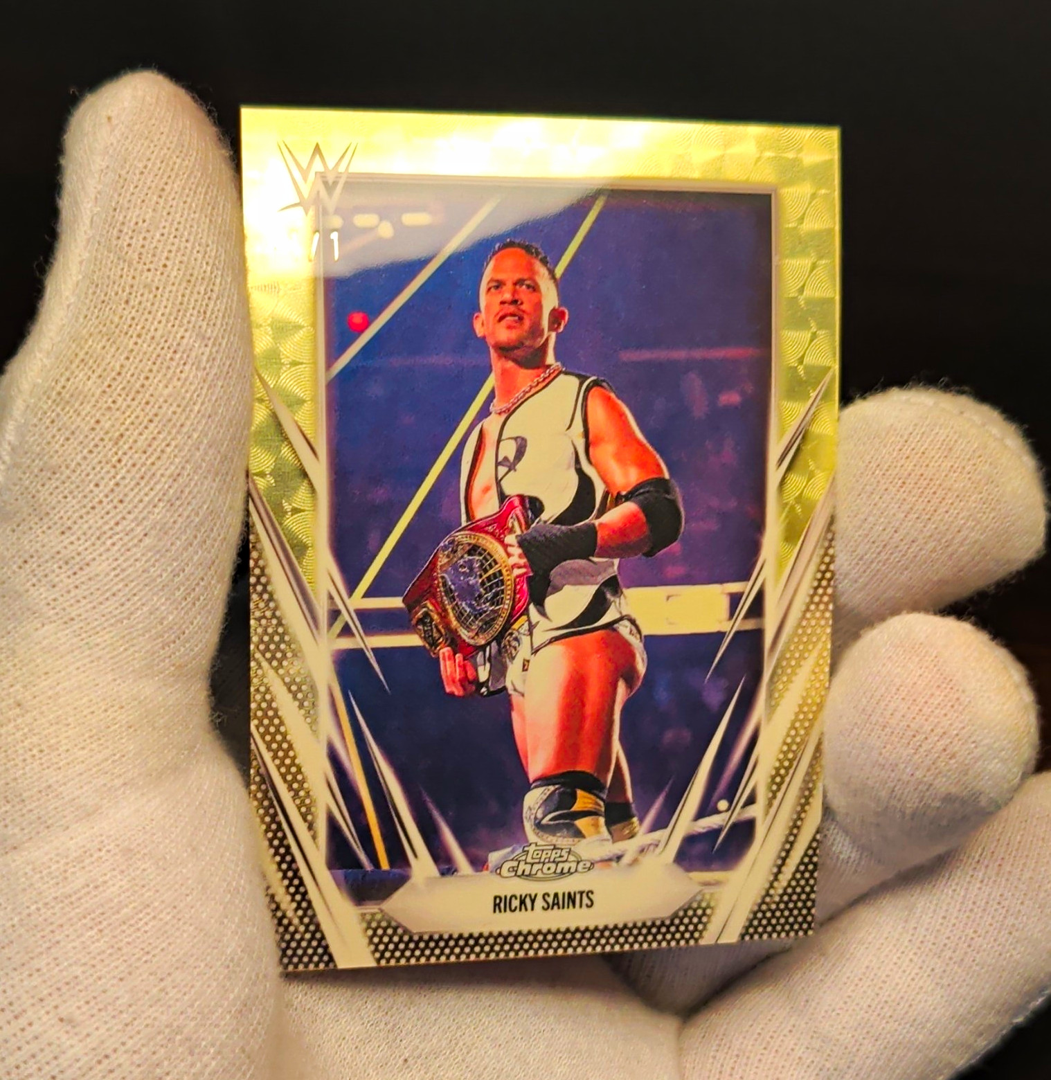 Topps Chrome WWE NXT Ricky Saints Superfractor #94 1/1 2026 Card