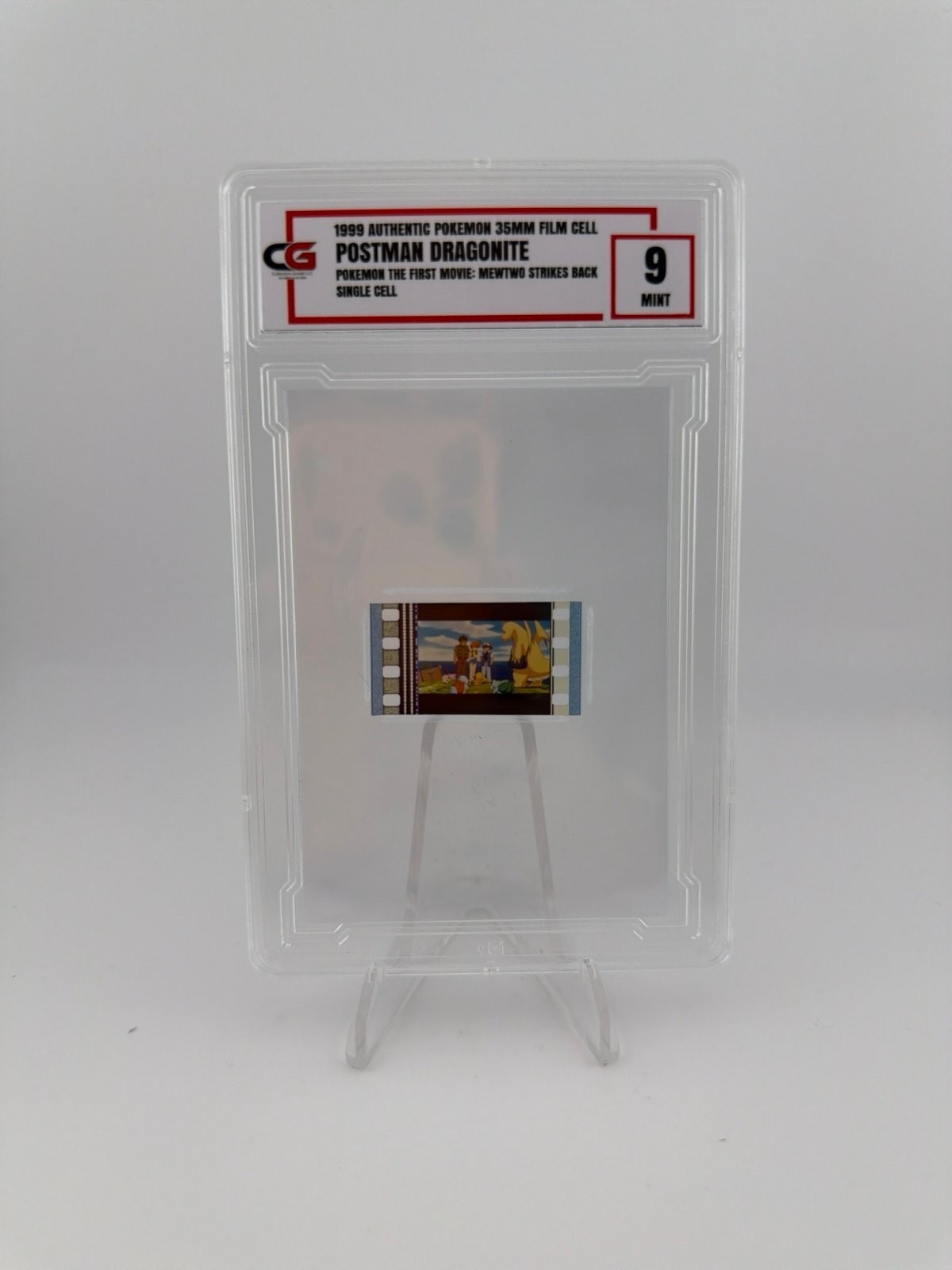 CG 9 1999 Authentic Pokémon 35mm Film Cell Postman Dragonite