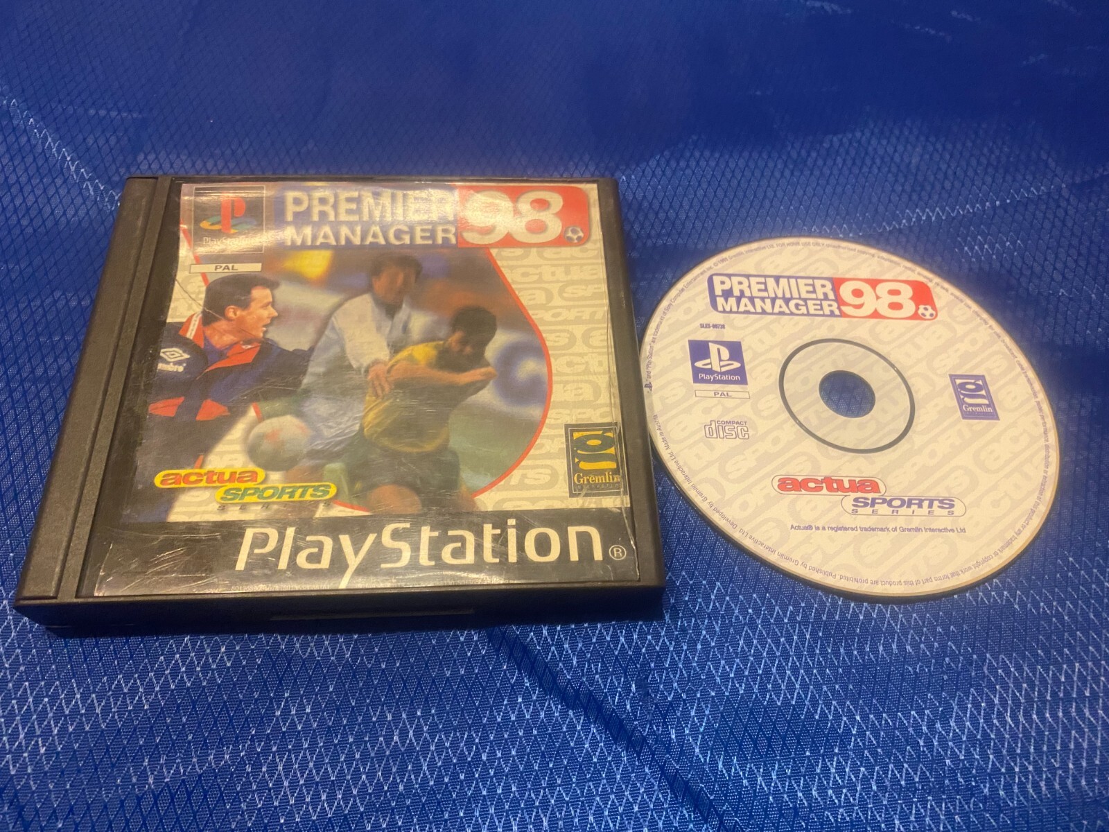 Premier Manager 98 for Playstation 1 PAL Version  untested
