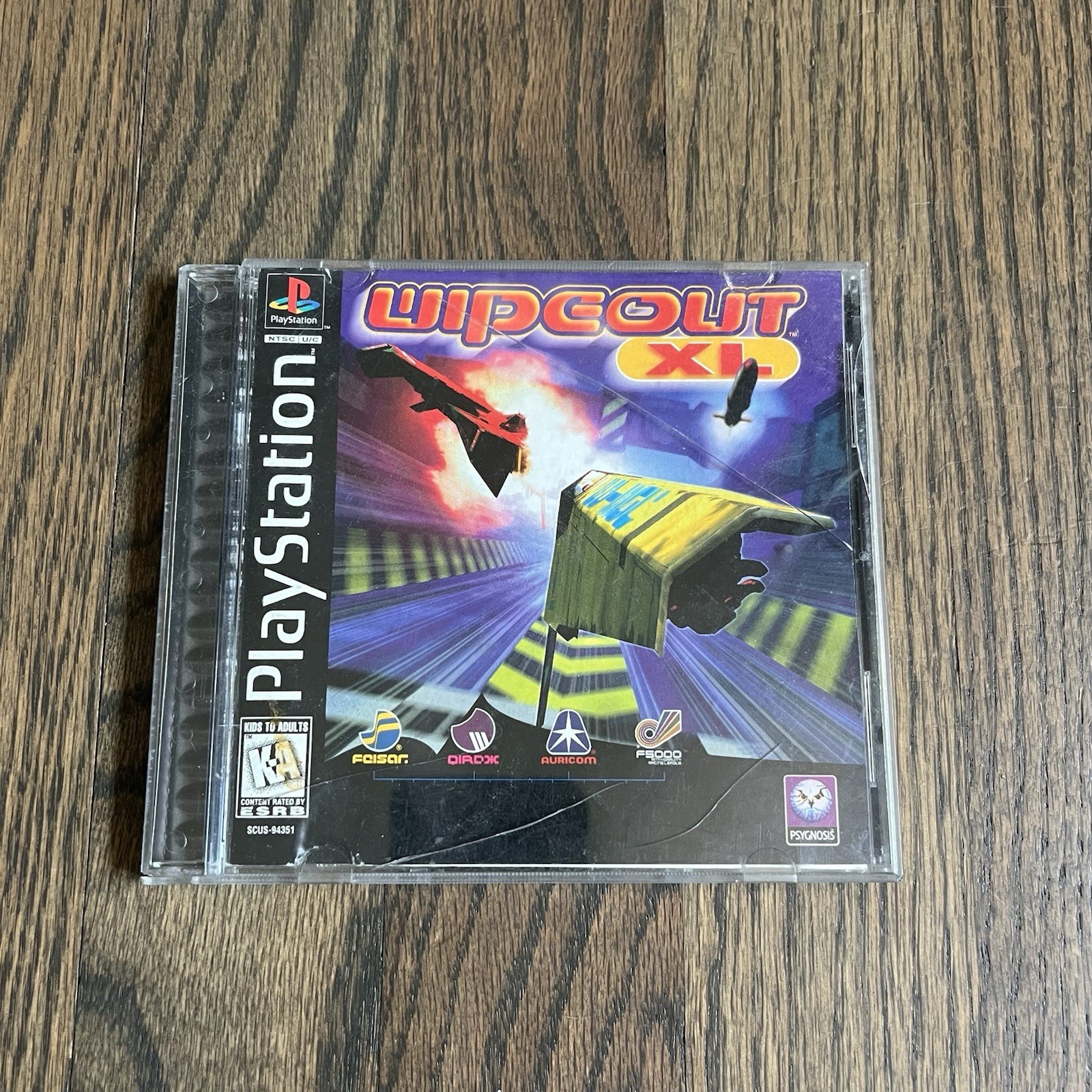 Wipeout XL (Sony PlayStation 1 PS1, 1996) Missing Pages Tested  See Photos