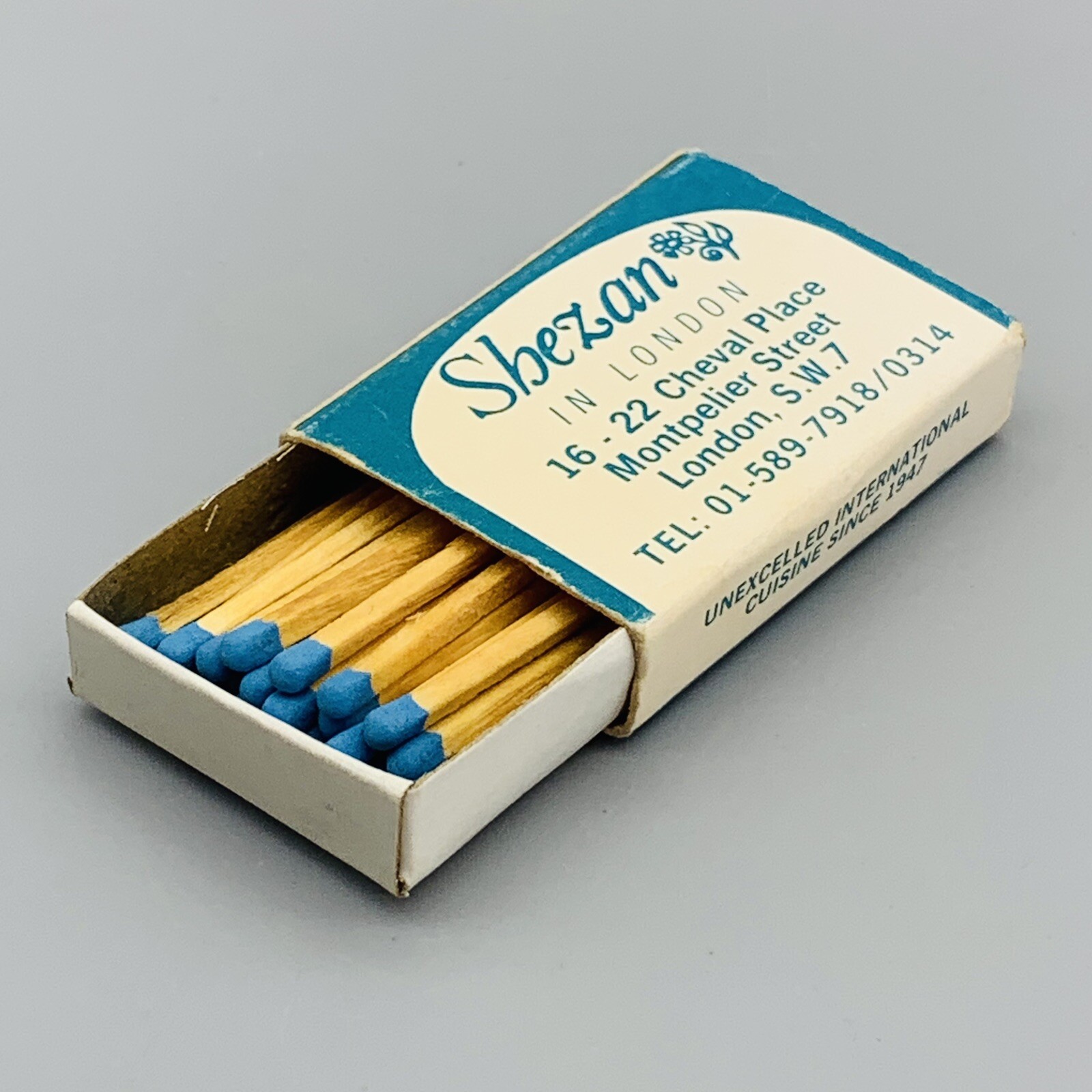 VTG Shezan On The Plaza New York London Cheval Place Montpelier Pocket Matchbox