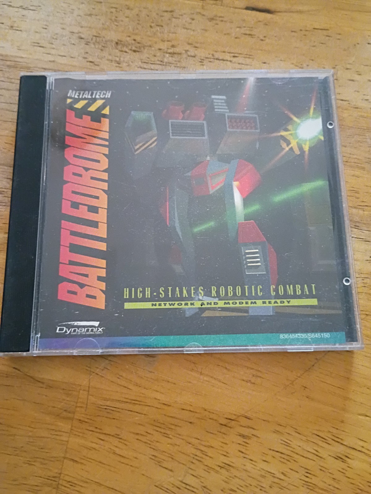 Metaltech Battledrome Sierra PC Windows Box Vintage Video Game CDROM 1995