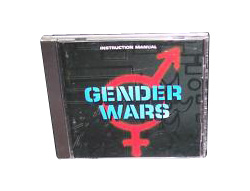 Gender Wars - PC SCI JC Action Game w/ Manual 1996 Vtg Game Gamer Computer Pc