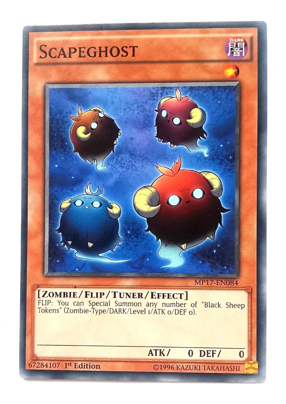Yu-Gi-Oh 2017 Mega-Tins Mega Pack: Scapeghost Trading Card