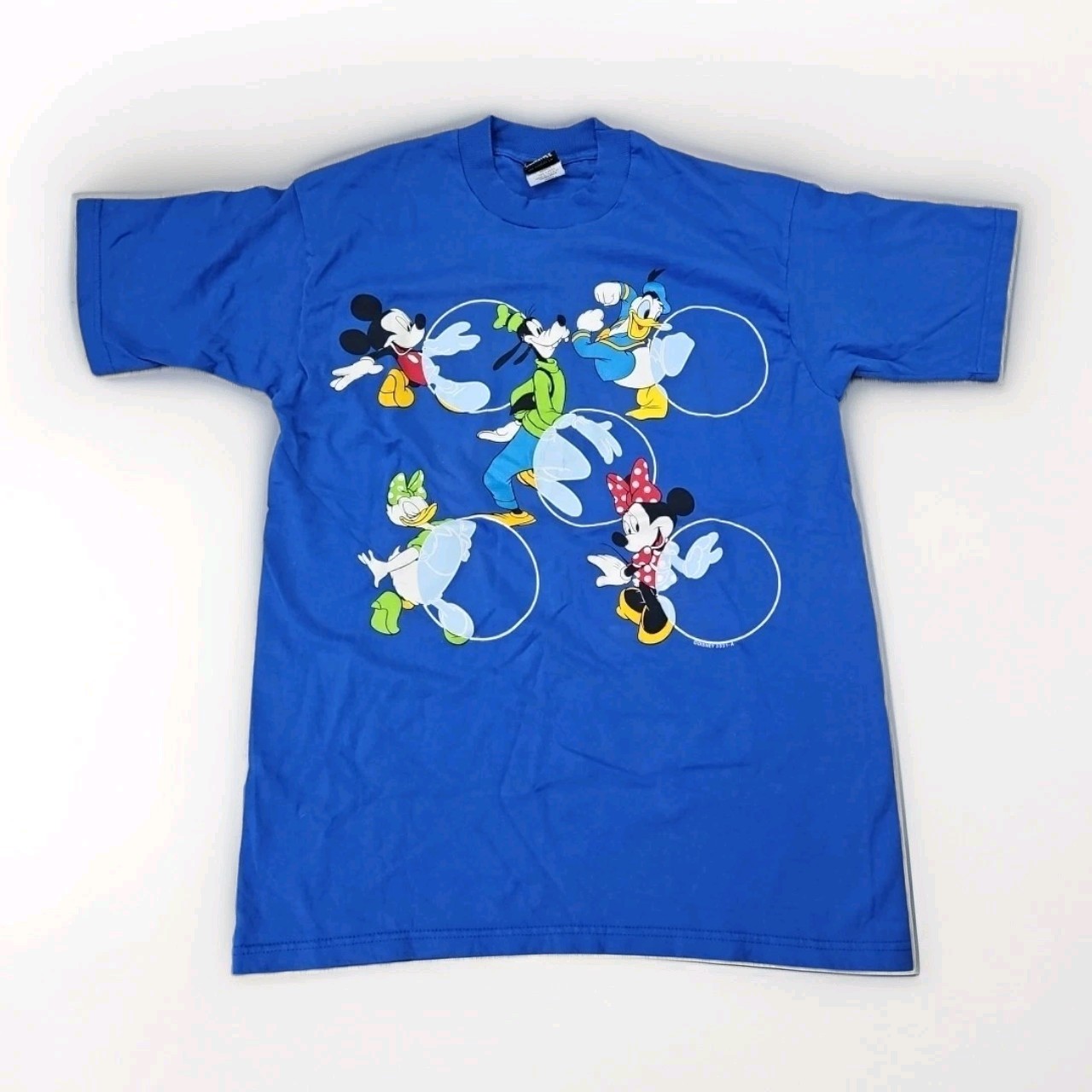 Vtg Disney Minnie & Mickey Mouse, Donald & Daisy Duck, Goofy By Jerry Leigh Sz L