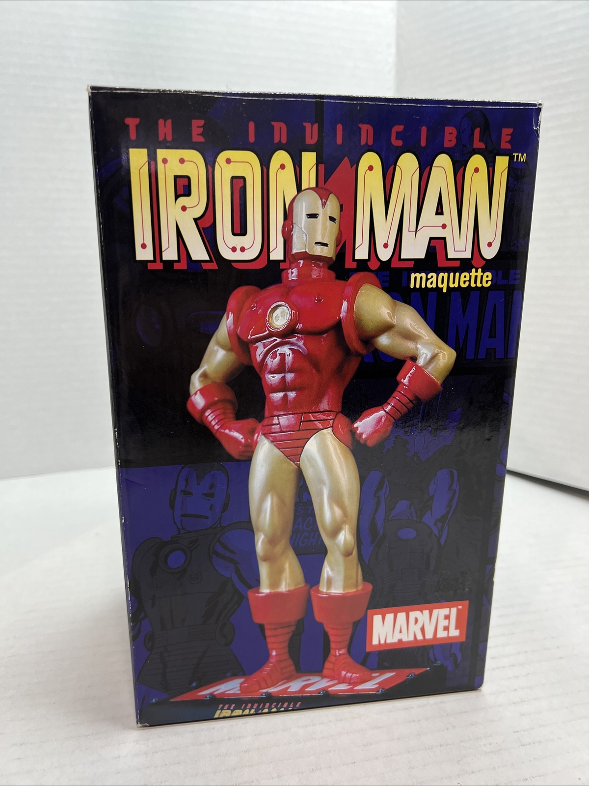 2005 Limited Ed. The Invincible Iron Man Maquette Statue Figure Diamond Select