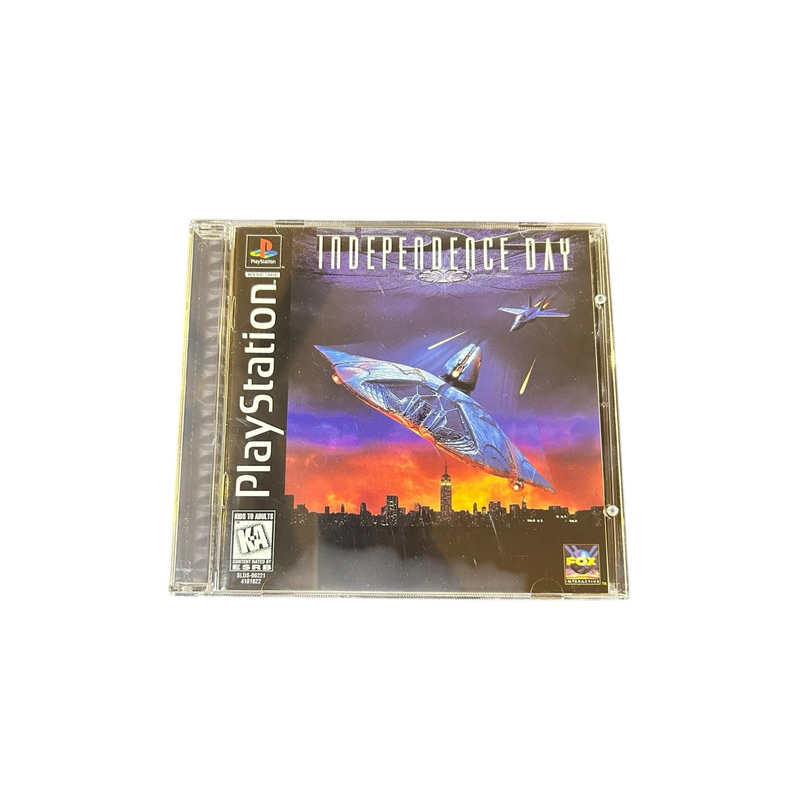PS1 Independence Day – Complete (CIB) with Inserts & Ads – Excellent Condition