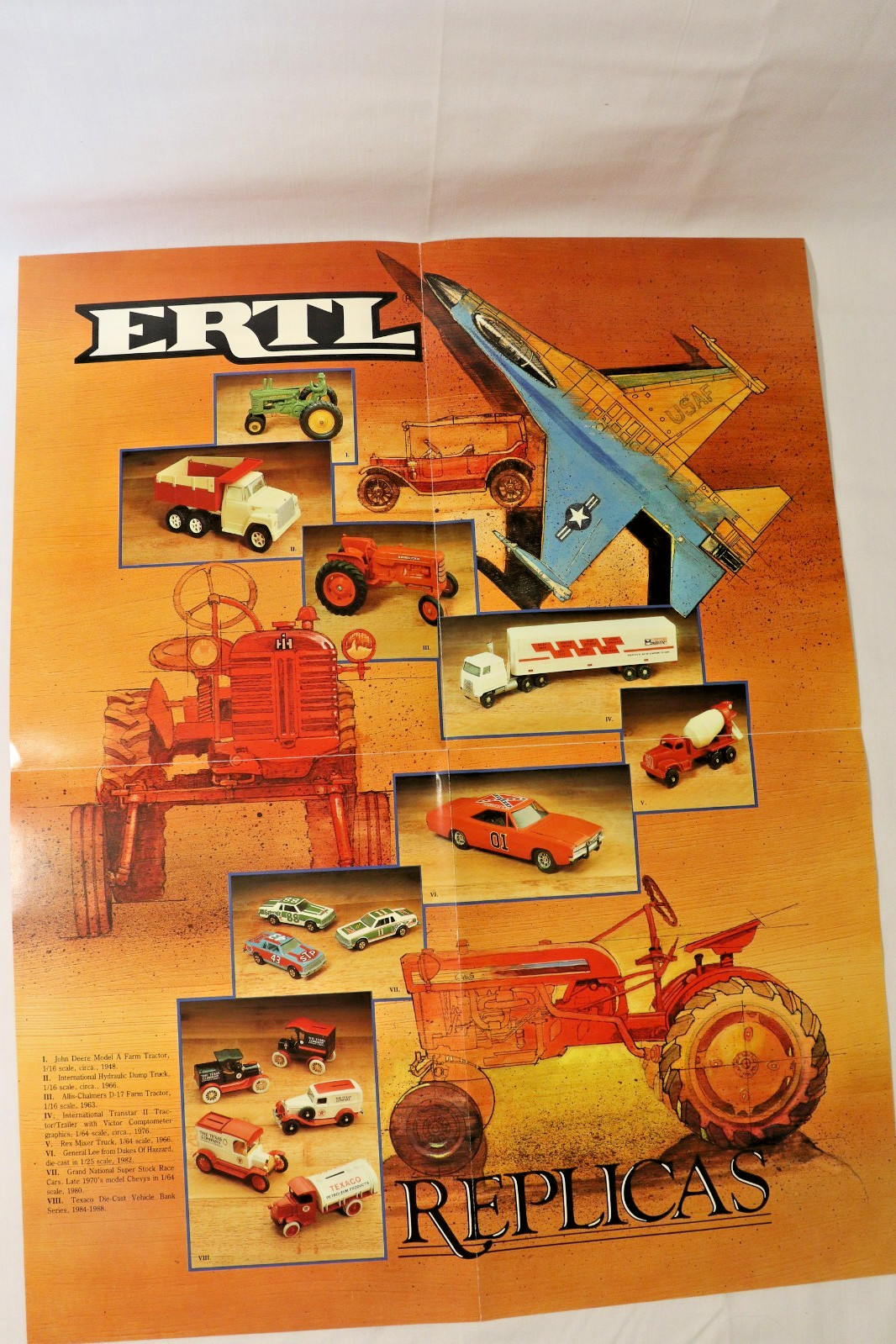 ERTL Replicas poster - Vintage