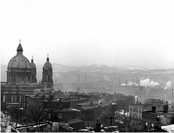 Pittsburgh Pennsylvania January 1941 Historic Old Photo