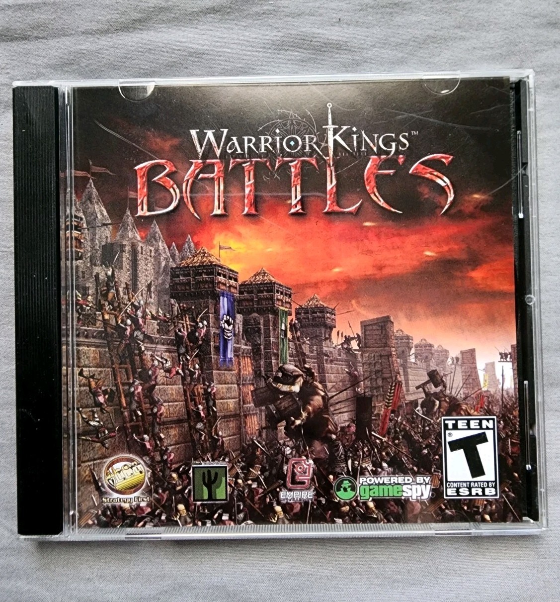 Warrior Kings Battles (PC CD-ROM, 2003) No Manual Jewel Case