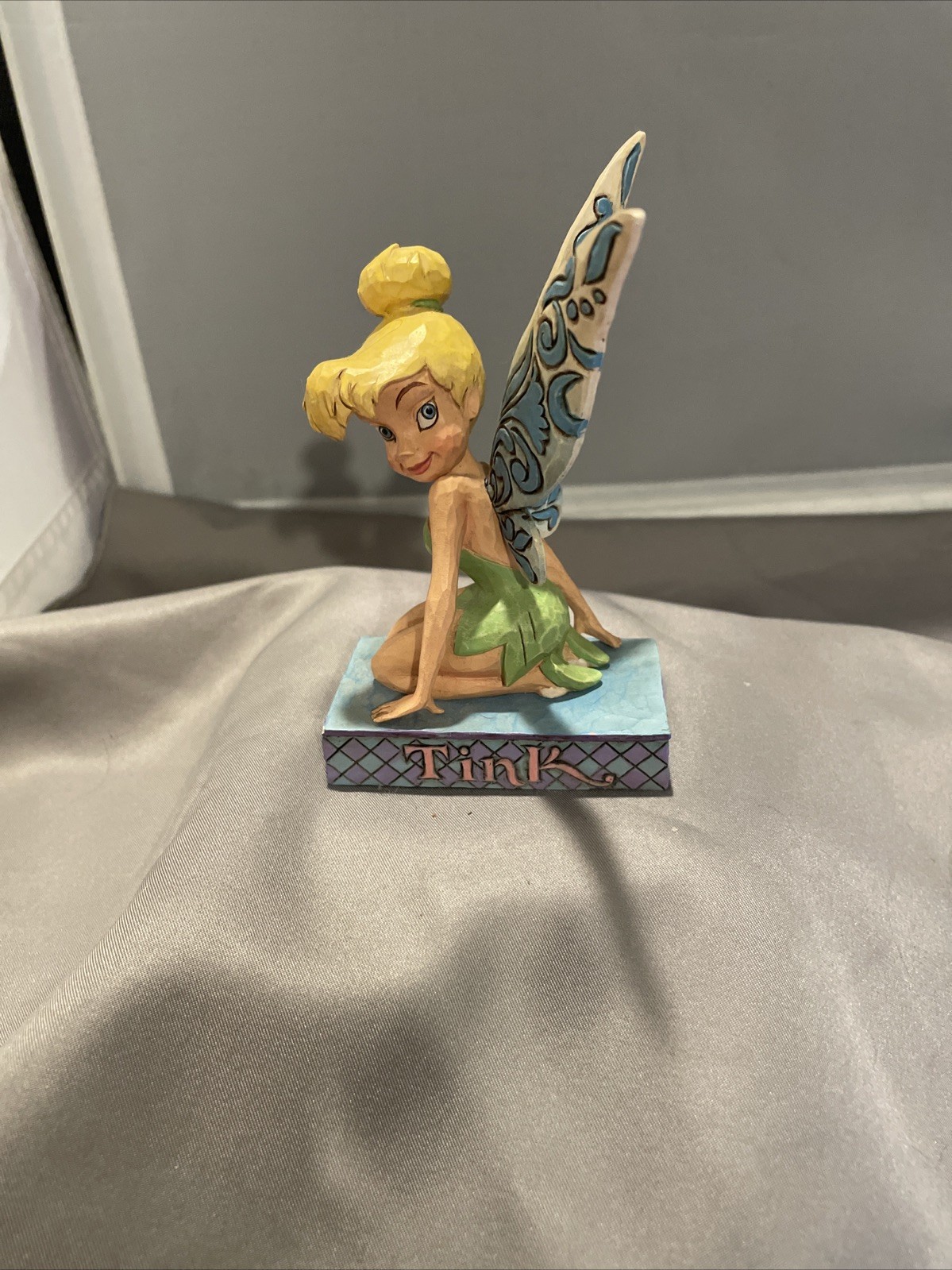 Walt Disney Showcase Collection Jim Shore Tinker Bell Pixie Pose Tink Figurine