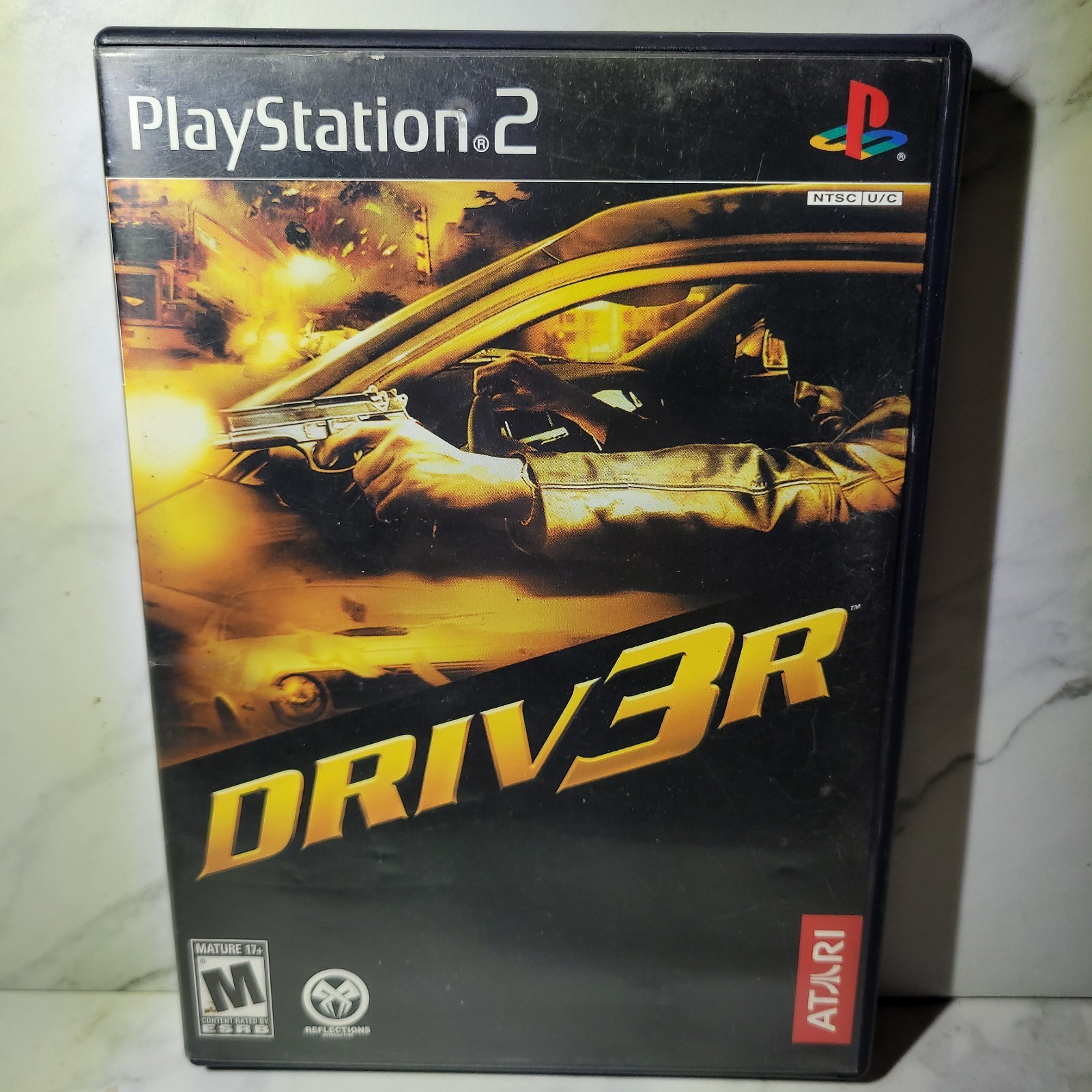 DRIV3R (PS2, 2004, PlayStation 2) Black Label CIB Manual
