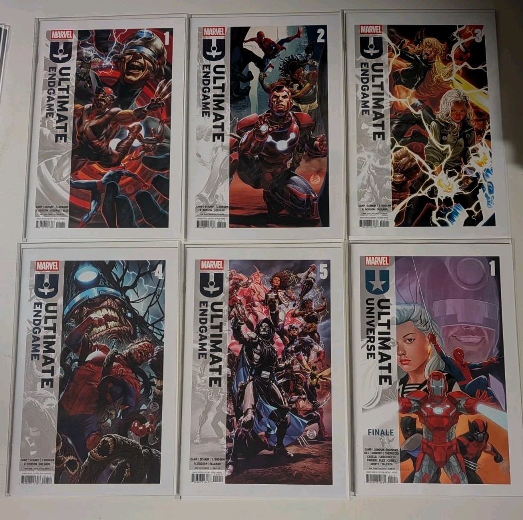 ULTIMATE ENDGAME (2025) #1-5 + FINALE NM-/VF+ COMPLETE ARC SET MARVEL COMICS