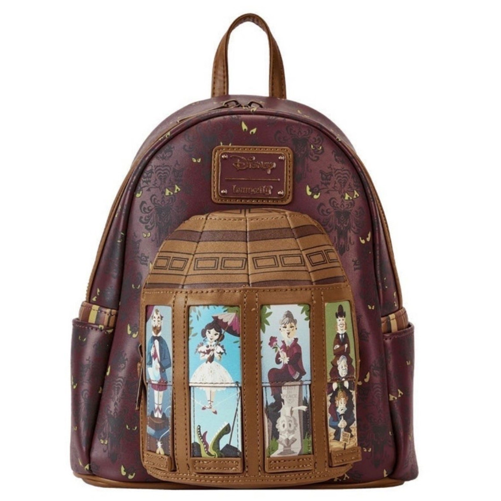 Loungefly Disney Haunted Mansion Moving Portraits Mini Backpack NWT
