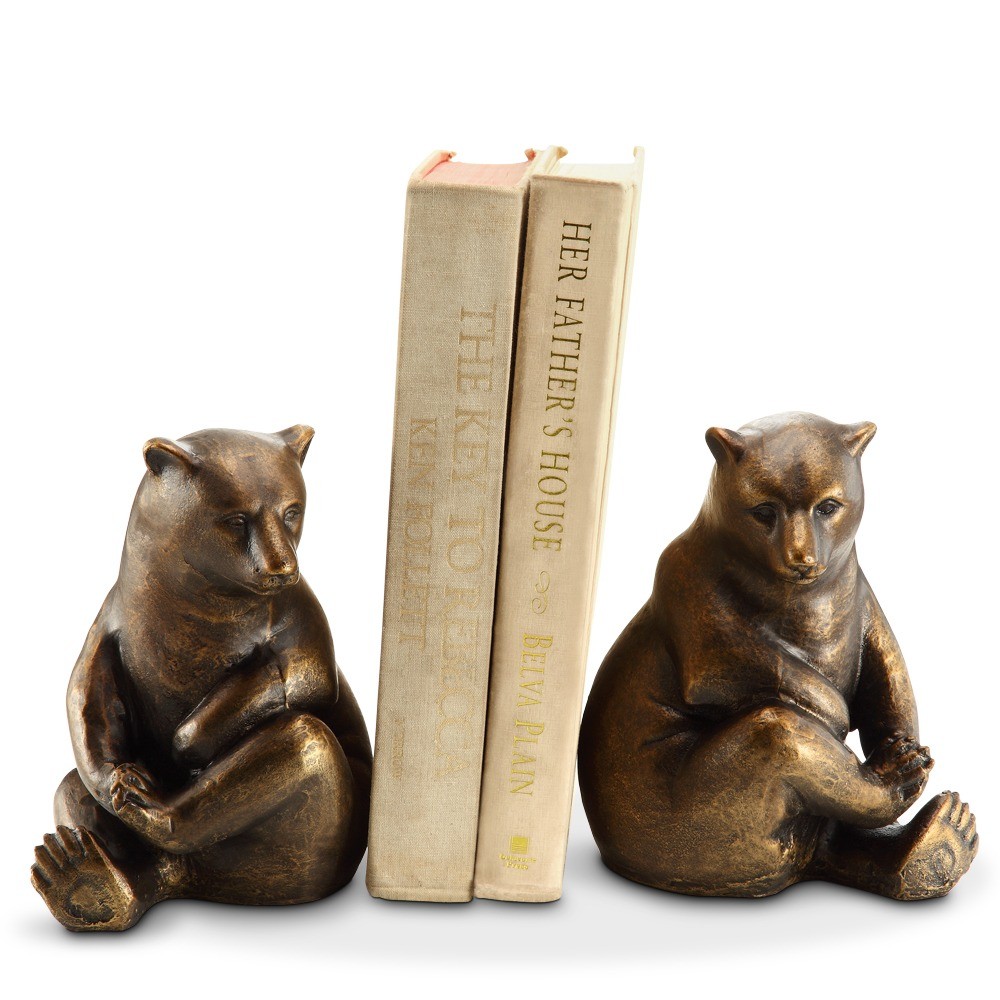 SPI Home Lonely Bear Bookends