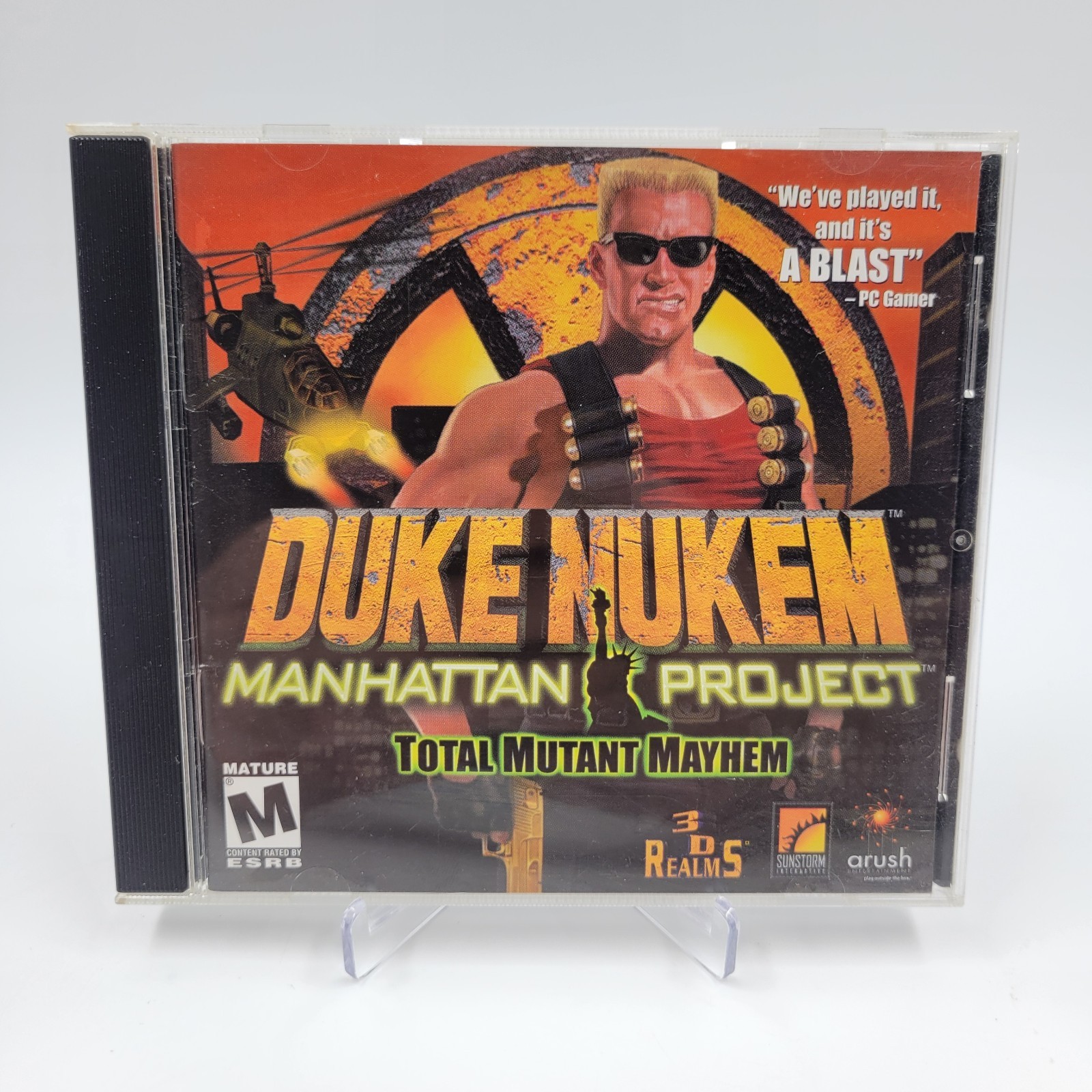 Duke Nukem: Manhattan Project - PC Jewel Case - Very Good Complete No Scratches