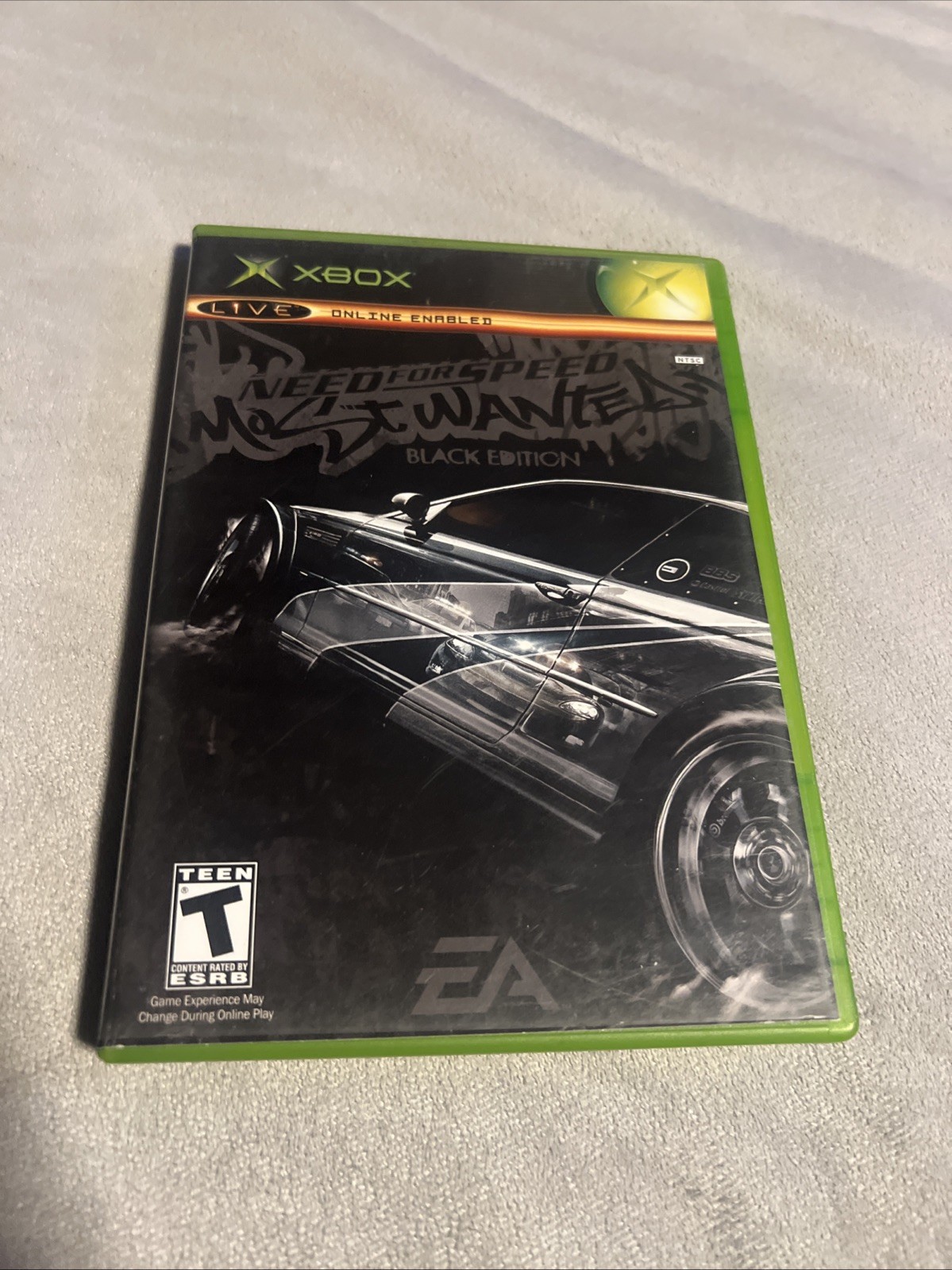 Need for Speed Most Wanted Black Edition Xbox 2005 CIB 2 Disc Complete