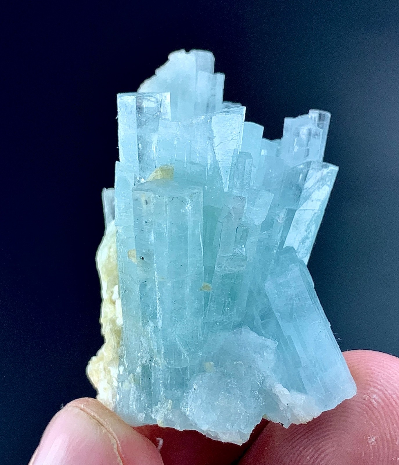 145 Carat Aquamarine Crystal Specimen From Skardu Pakistan