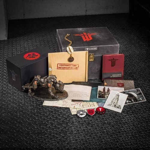 WOLFENSTEIN: THE NEW ORDER PANZERHUND EDITION, LE 3888/5000 MINT.