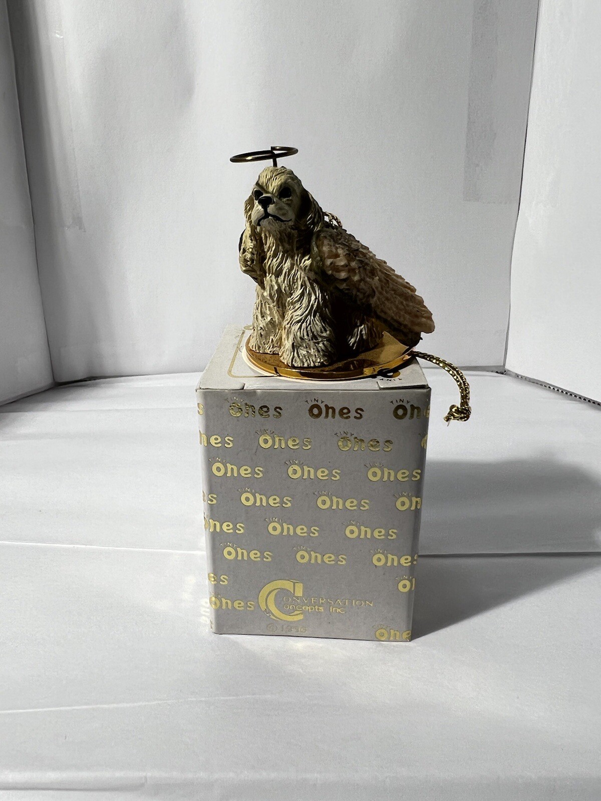 Cocker Spaniel DTA-15C Tiny Ones Conversation Concepts Angel Dog Ornament
