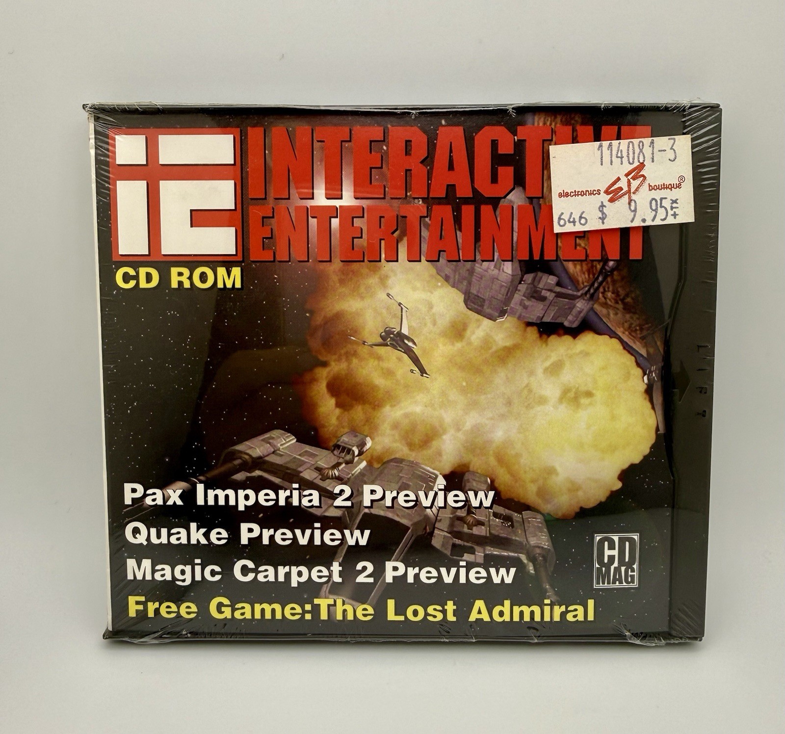 Interactive Entertainment Pax Imperia, Quake, Magic Carpet, PC Game, New, Sealed