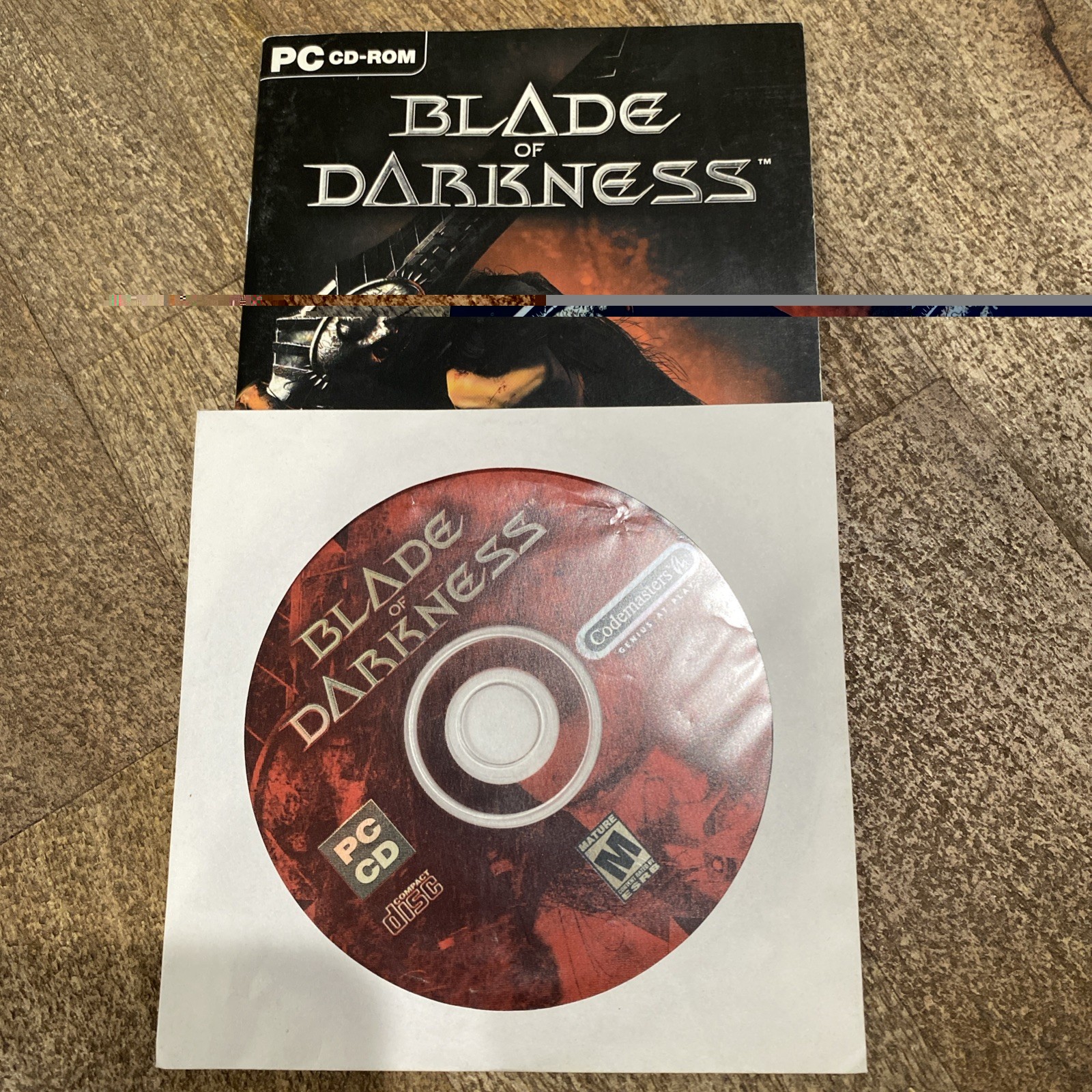 2000 PC Blade Of Darkness Game - UNTESTED