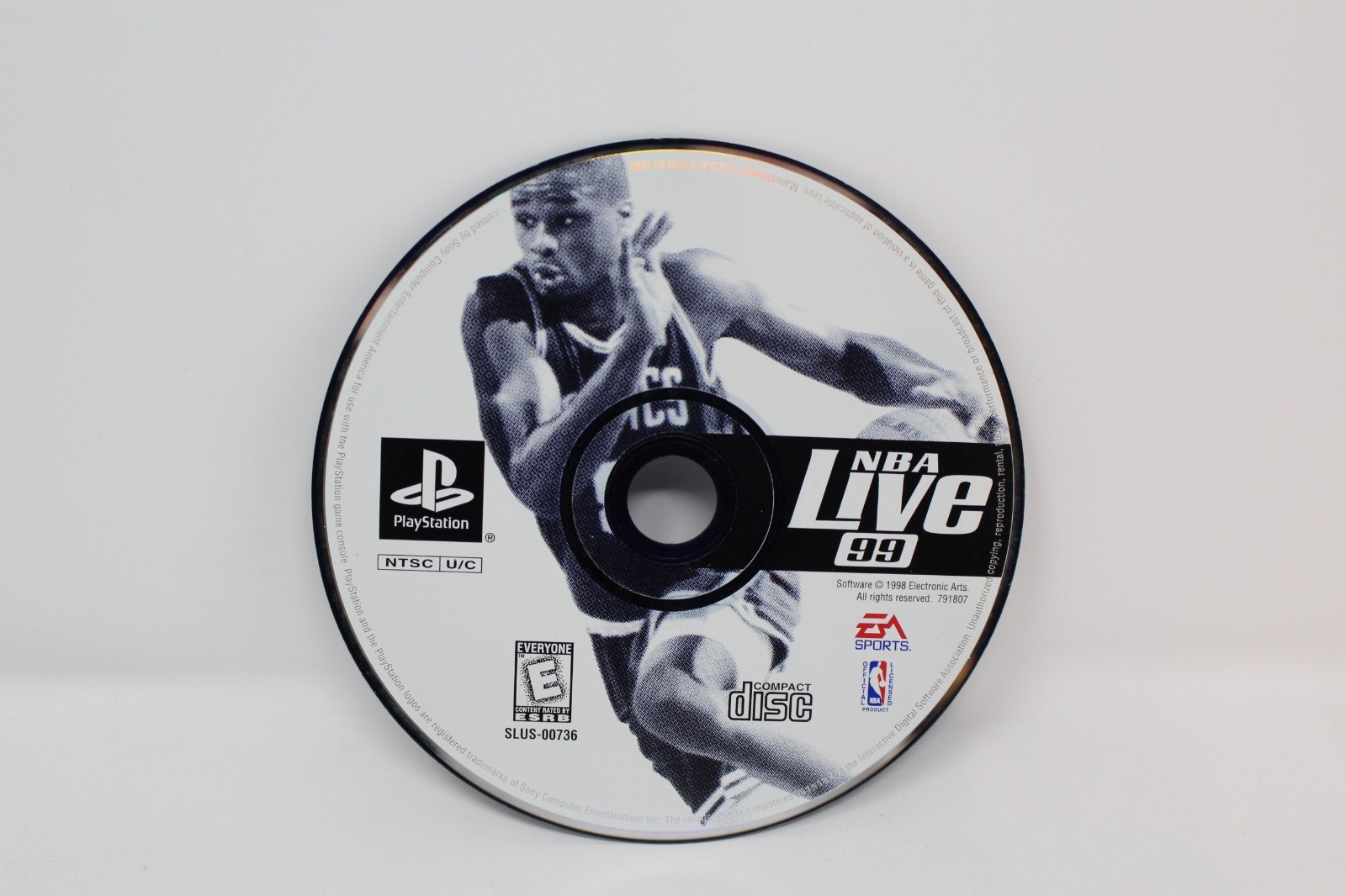 NBA Live 99 (Sony PlayStation 1, 1998, PS1) Disc Only
