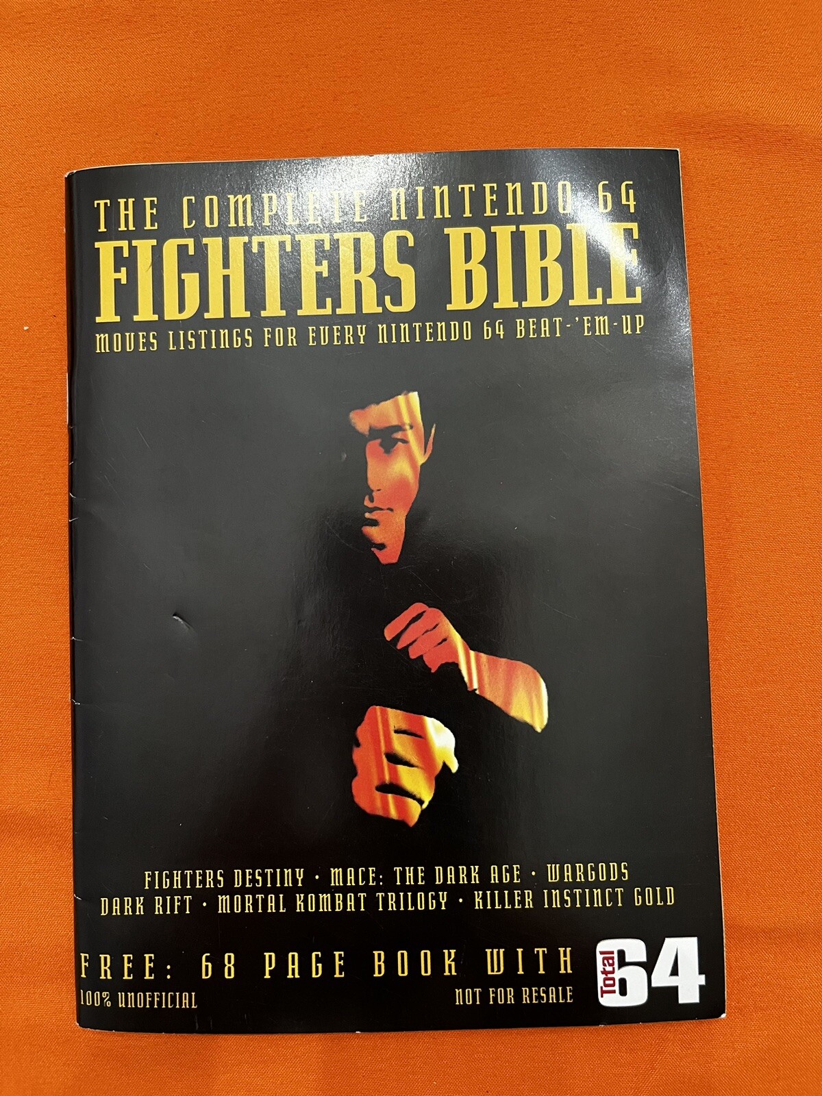 The Complete Nintendo 64 Fighters Bible Moves Listing Cheat Book ~Mint Condition