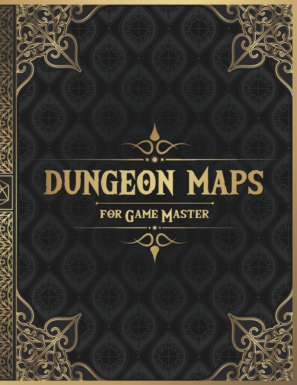 Dungeon Maps for Game Master: 50 Unique and Customizable Dungeon Maps for Dnd Ta